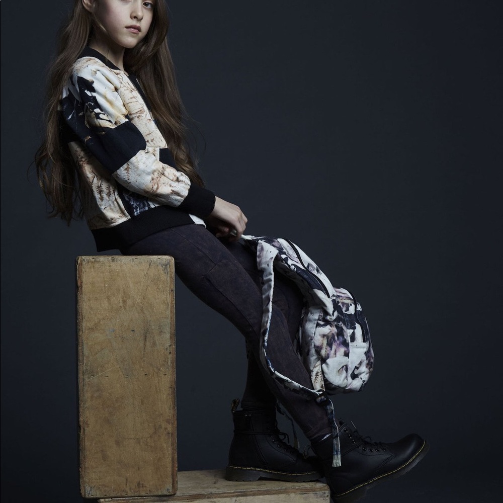 AGATHA CUB ACID WASH LEGGINGS - Picture 4 of 4